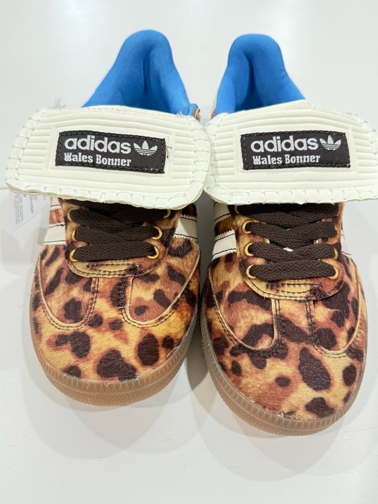 adidas Shoes - adidas Wales Bonner Leopard Pony Hair Print Sneakers Size 7.5 New No Box